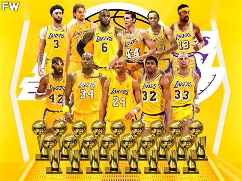 how much championships does la lakers have